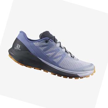 Tenis Para Trail Running Salomon SENSE RIDE 4 Mujer Azules | MX 2748JPQ